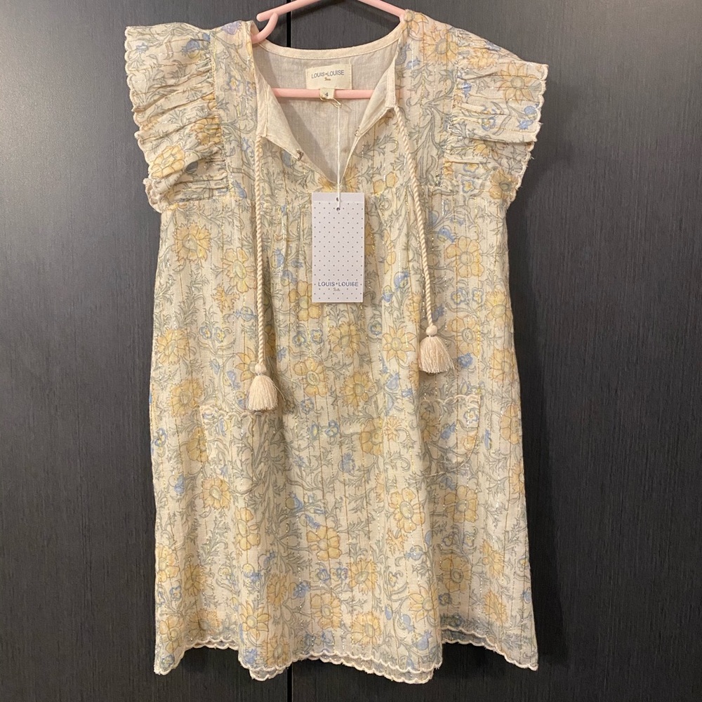 Louis Louise Girls floral dress